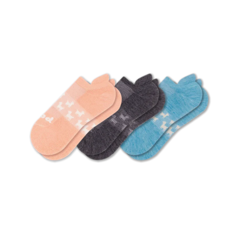 3 Pack - Women's Low Cut Pacas Socks