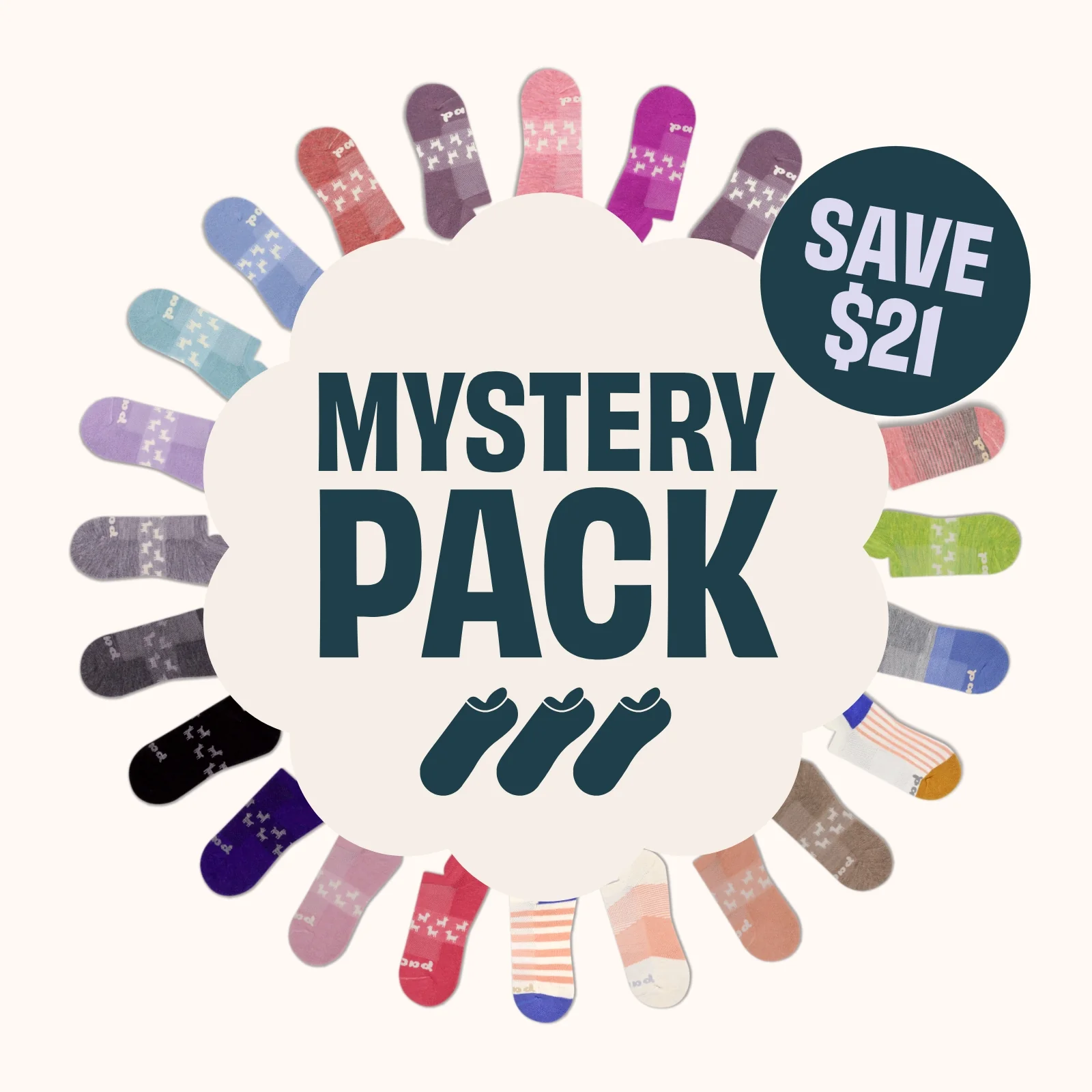 3 Pack - Women's Low Cut Pacas Socks