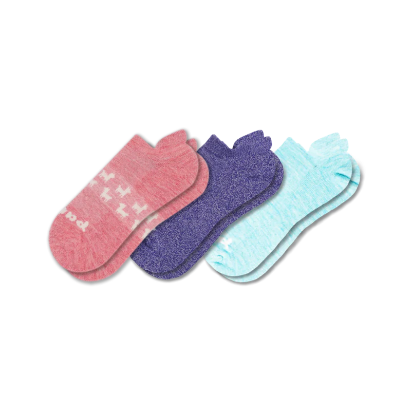 3 Pack - Women's Low Cut Pacas Socks