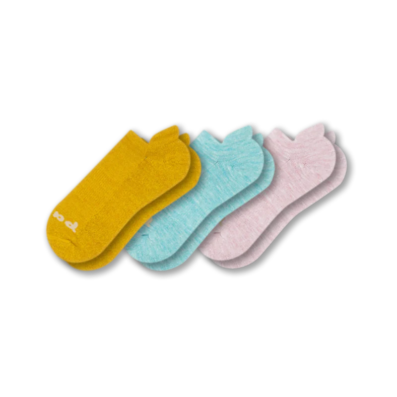 3 Pack - Women's Low Cut Pacas Socks