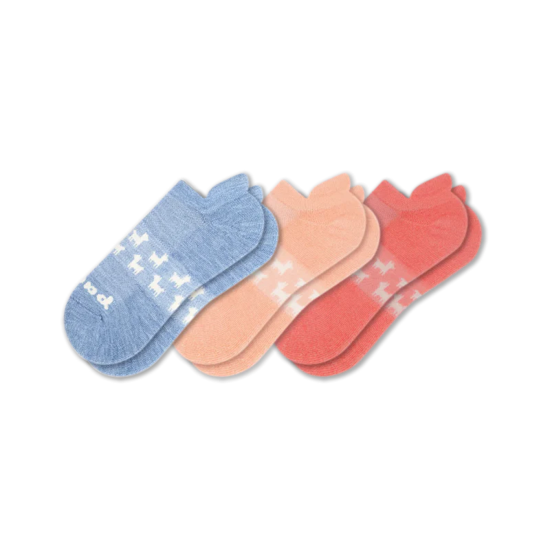 3 Pack - Women's Low Cut Pacas Socks