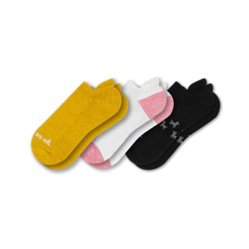 3 Pack - Women's Low Cut Pacas Socks