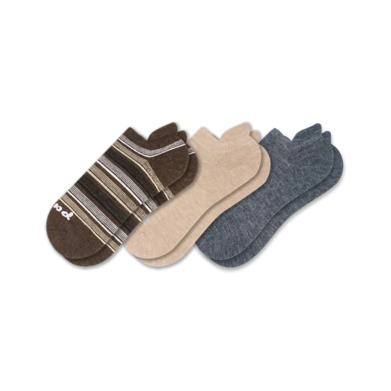 3 Pack - Men's Low Cut Pacas Socks 100 3 Pack - Men's Low Cut Pacas Socks