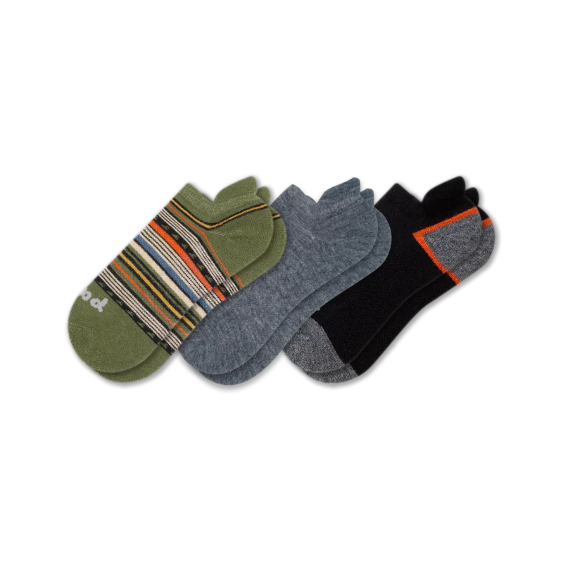 3 Pack - Men's Low Cut Pacas Socks 102 3 Pack - Men's Low Cut Pacas Socks