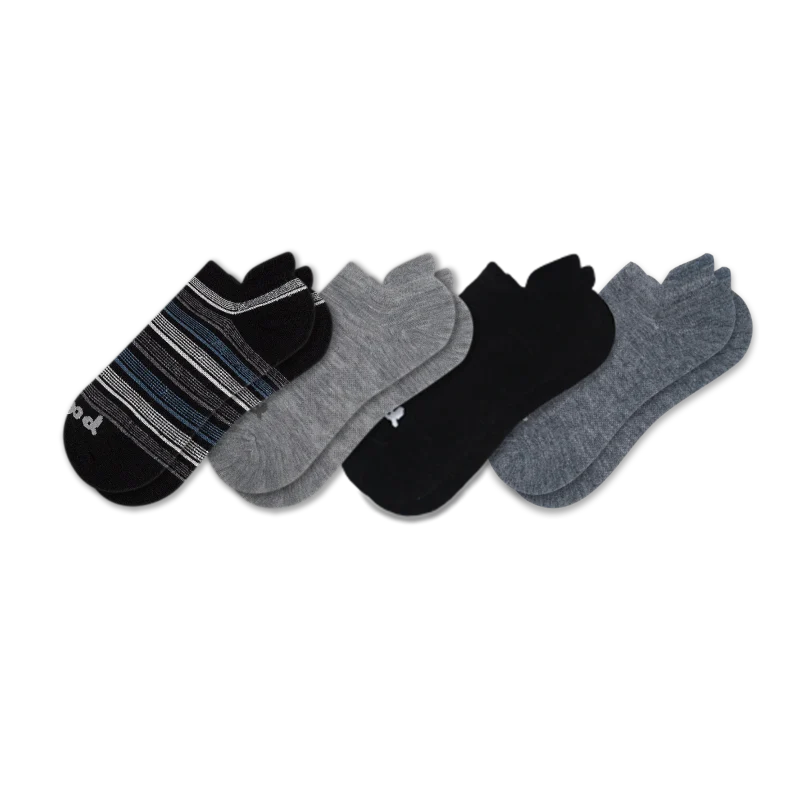4 Pack - Men's Low Cut Pacas Socks