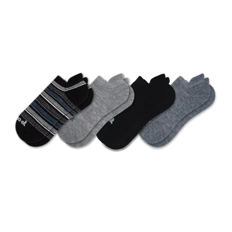 4 Pack - Men's Low Cut Pacas Socks