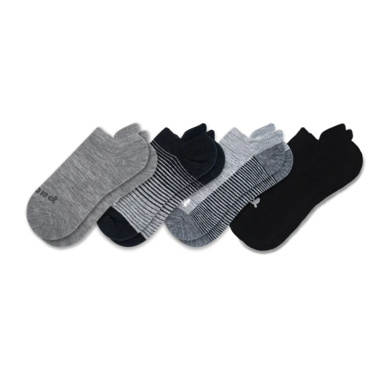 4 Pack - Men's Low Cut Pacas Socks