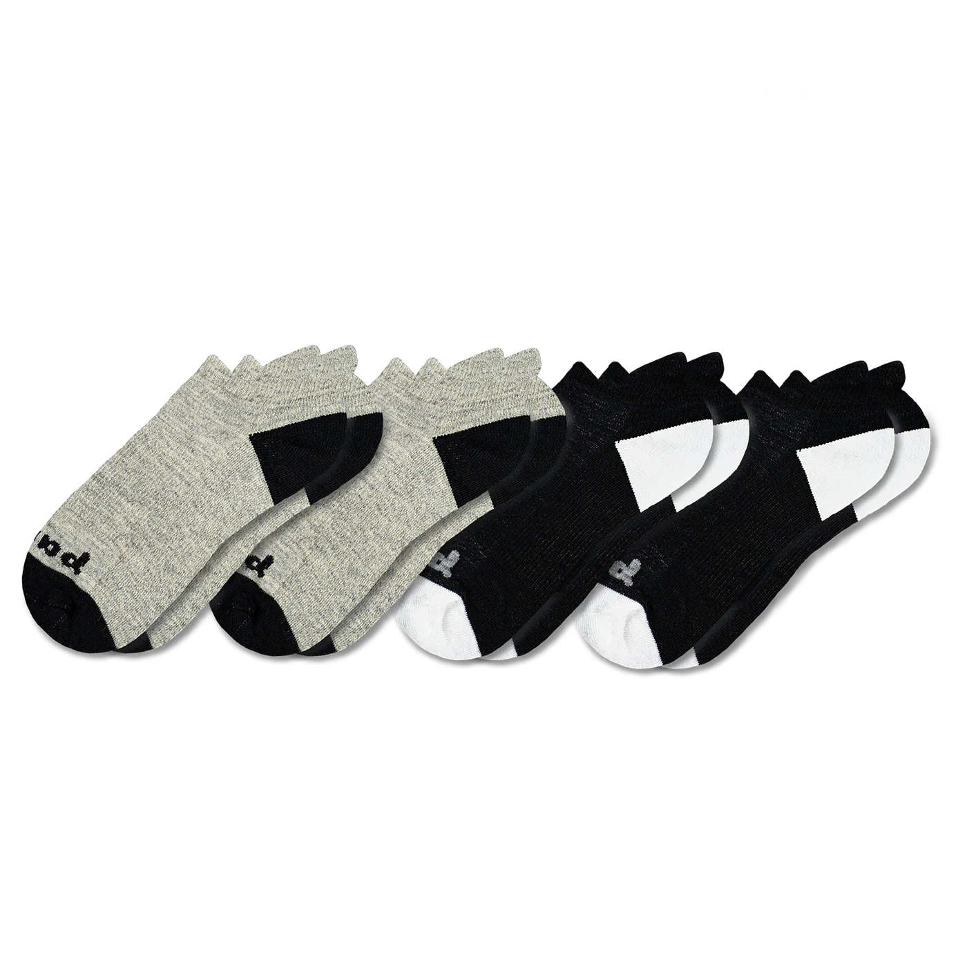 4 Pack - Men's Low Cut Pacas Socks