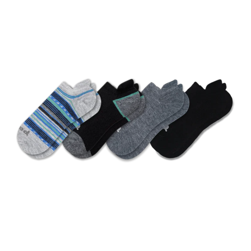 4 Pack - Men's Low Cut Pacas Socks