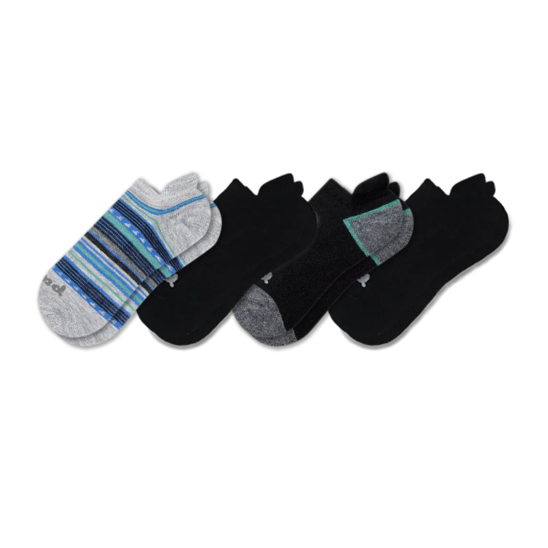4 Pack - Men's Low Cut Pacas Socks