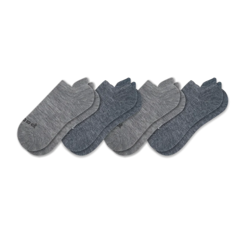 4 Pack - Men's Low Cut Pacas Socks