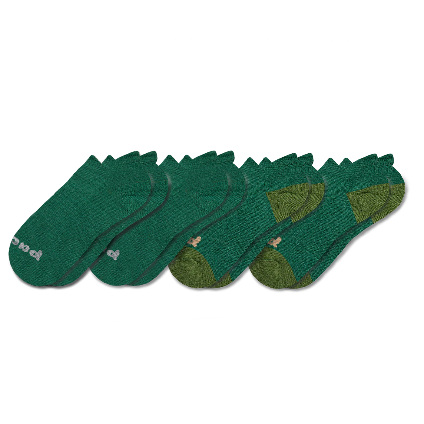 4 Pack - Men's Low Cut Pacas Socks
