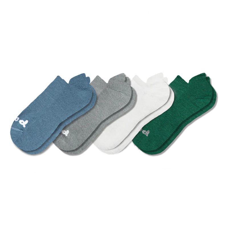 4 Pack - Men's Low Cut Pacas Socks