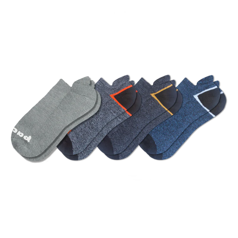 4 Pack - Men's Low Cut Pacas Socks