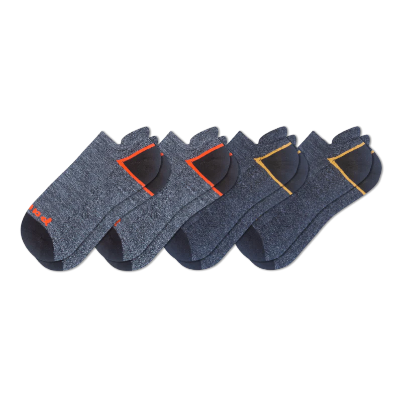 4 Pack - Men's Low Cut Pacas Socks