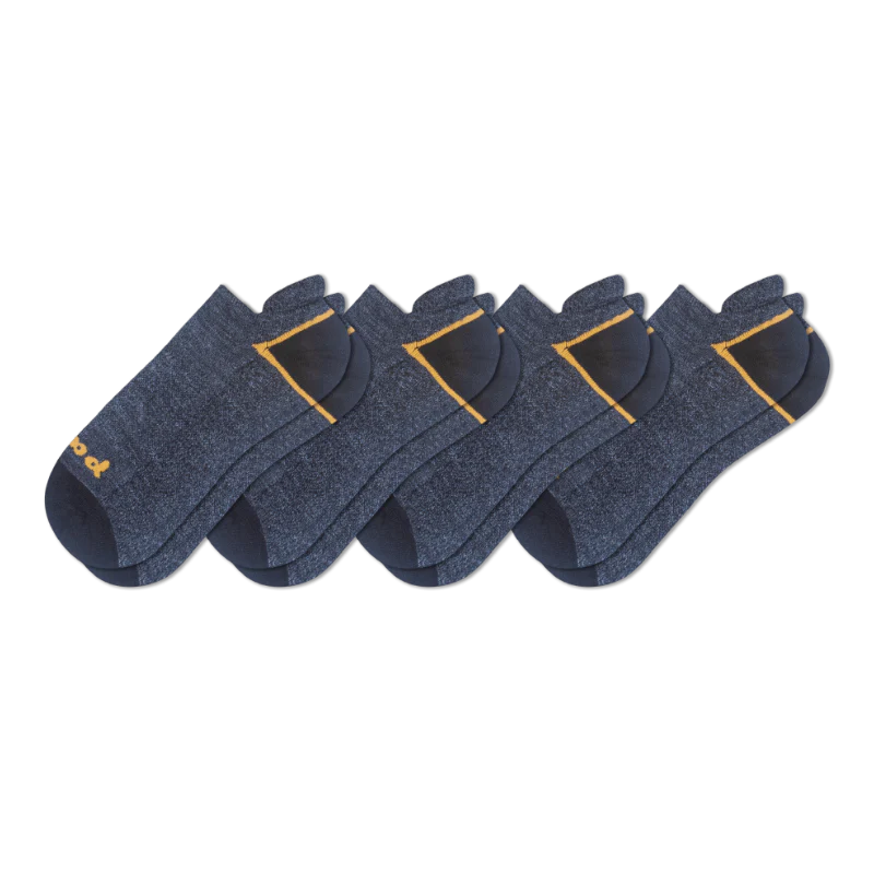 4 Pack - Men's Low Cut Pacas Socks
