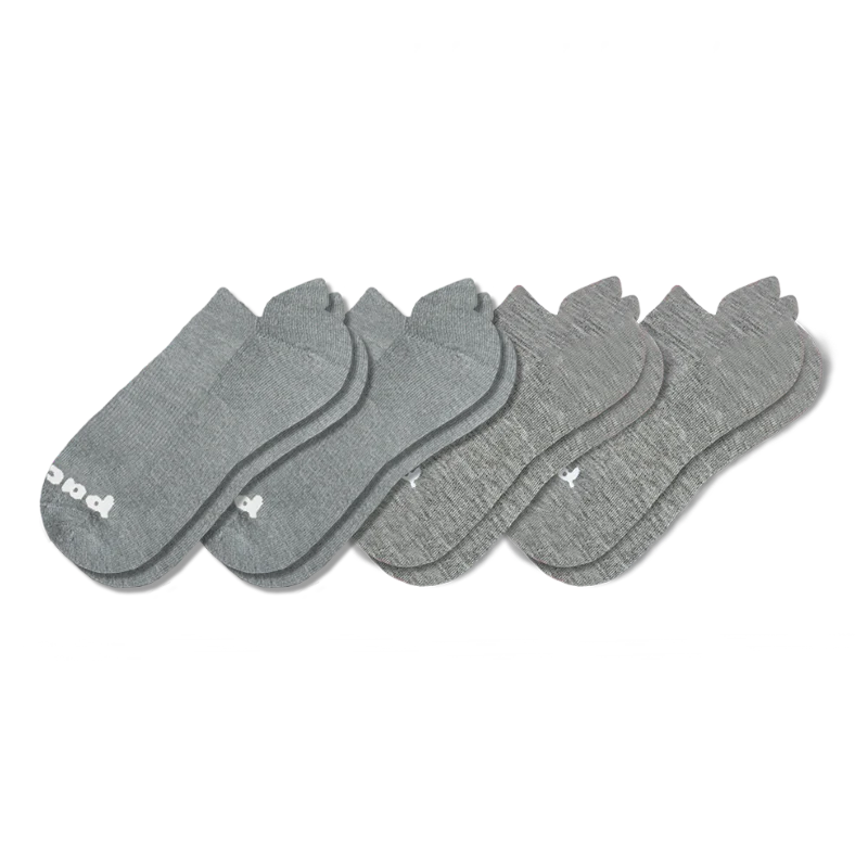 4 Pack - Men's Low Cut Pacas Socks