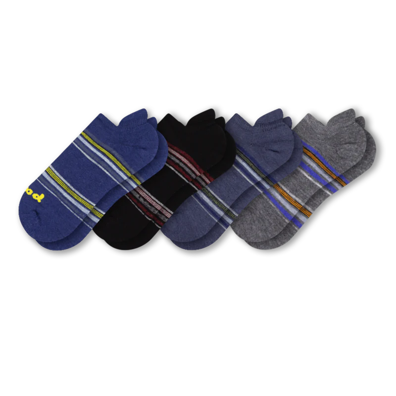 4 Pack - Men's Low Cut Pacas Socks