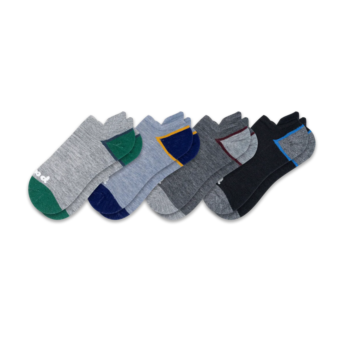 4 Pack - Men's Low Cut Pacas Socks
