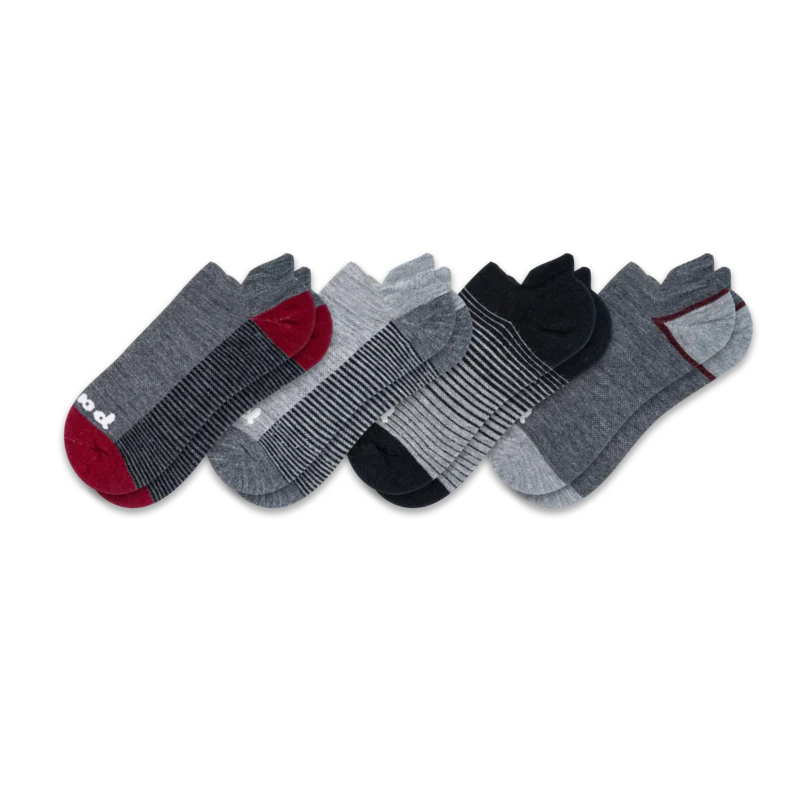 4 Pack - Men's Low Cut Pacas Socks