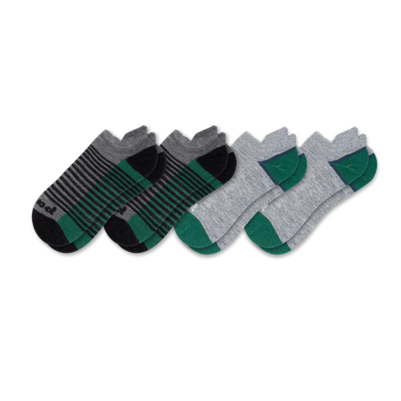 4 Pack - Men's Low Cut Pacas Socks