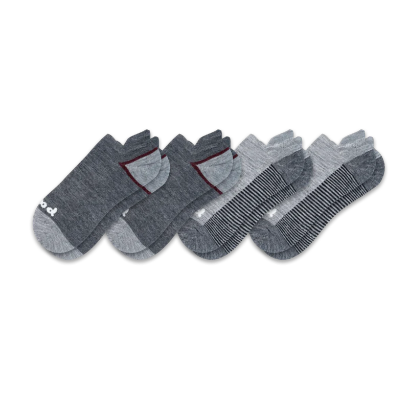 4 Pack - Men's Low Cut Pacas Socks