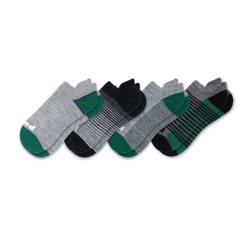 4 Pack - Men's Low Cut Pacas Socks
