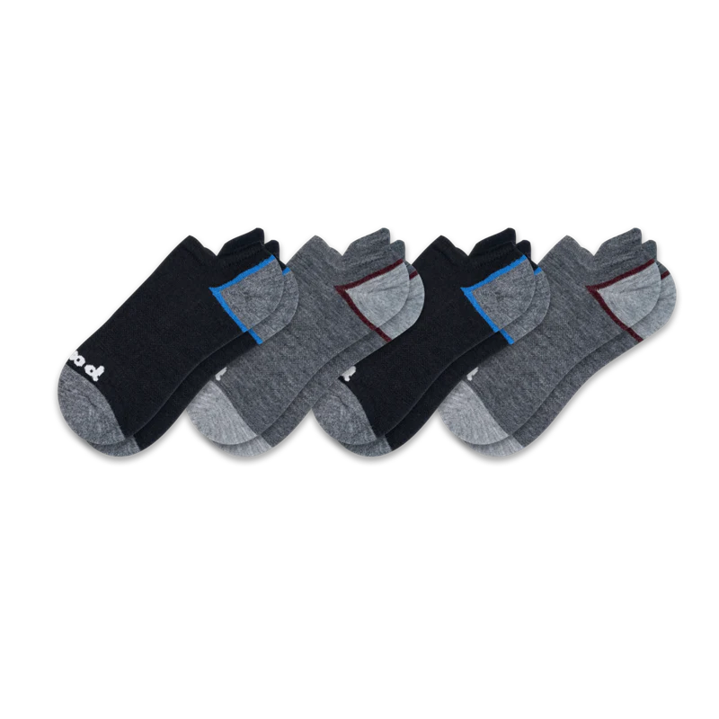 4 Pack - Men's Low Cut Pacas Socks