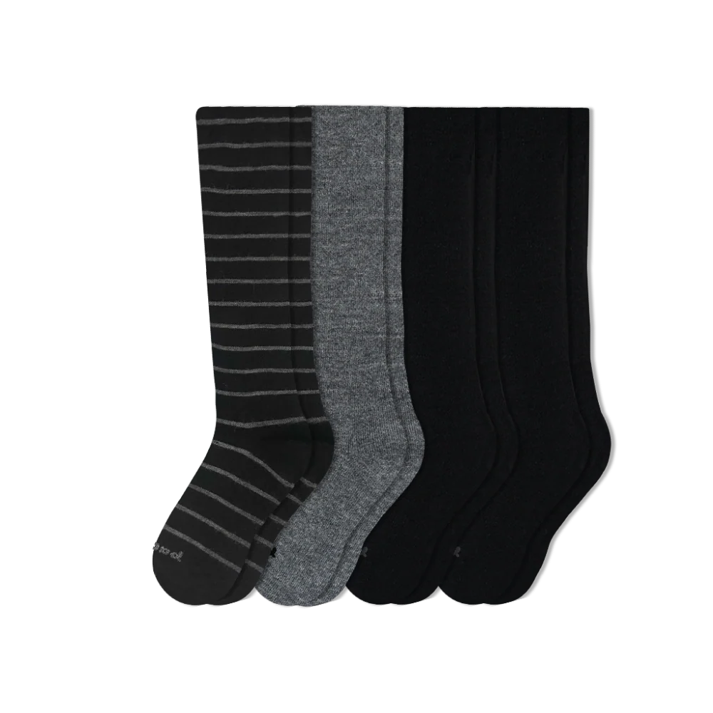 4 Pack - Men's Compression Socks