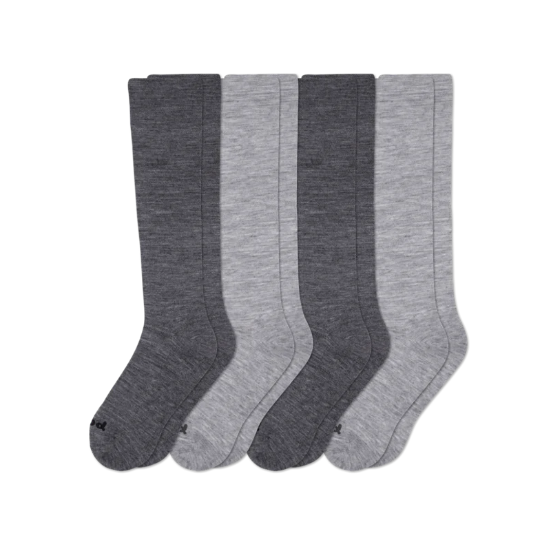 4 Pack - Men's Compression Socks