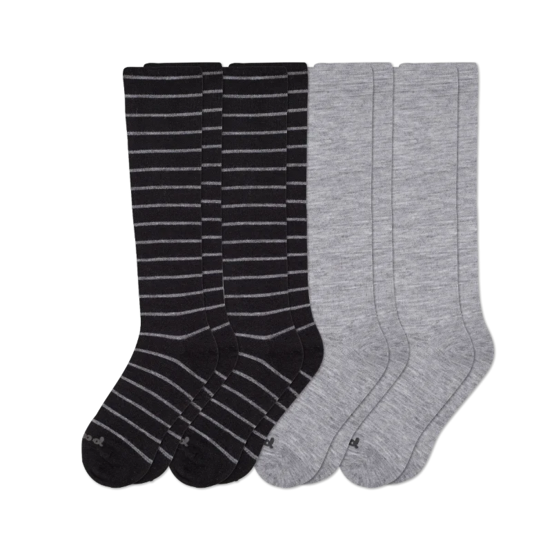 4 Pack - Men's Compression Socks