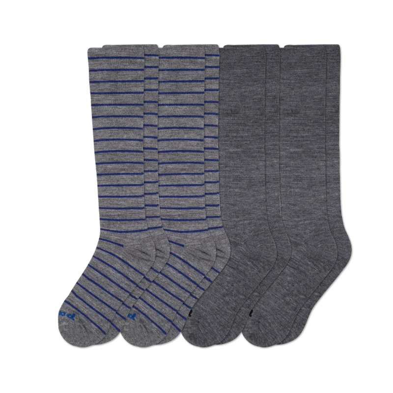 4 Pack - Men's Compression Socks