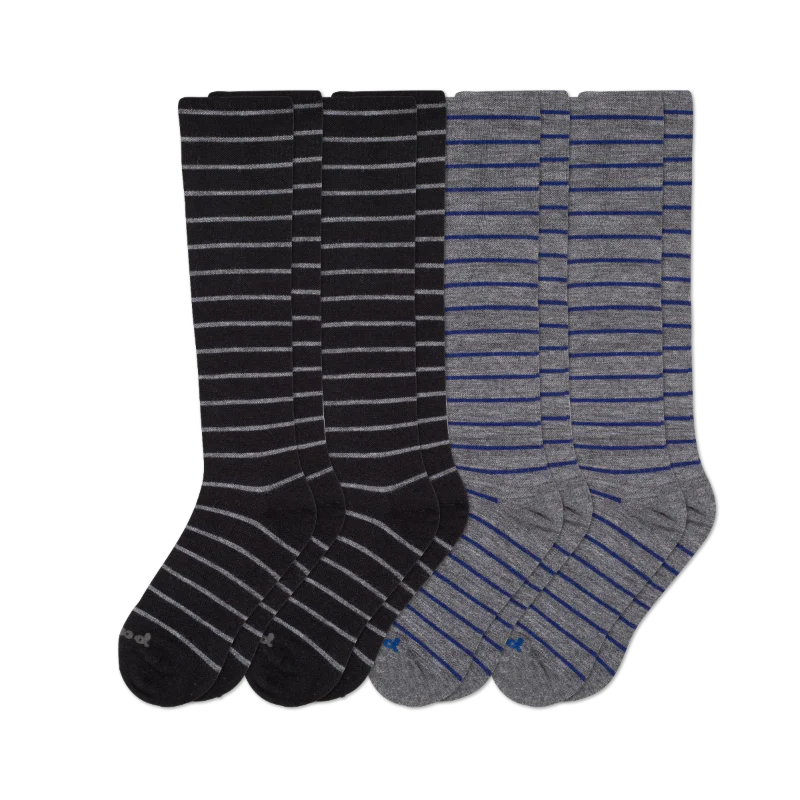 4 Pack - Men's Compression Socks