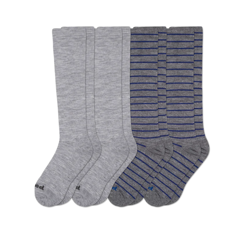 4 Pack - Men's Compression Socks