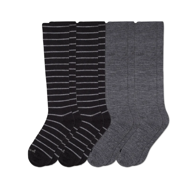 4 Pack - Men's Compression Socks