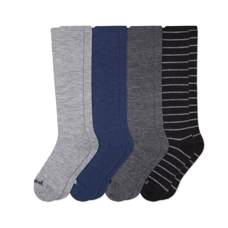 4 Pack - Men's Compression Socks