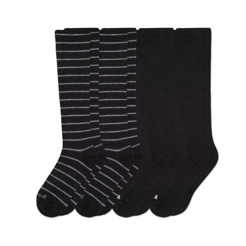 4 Pack - Men's Compression Socks