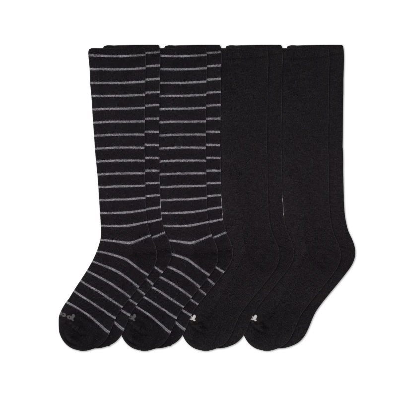 4 Pack - Men's Compression Socks