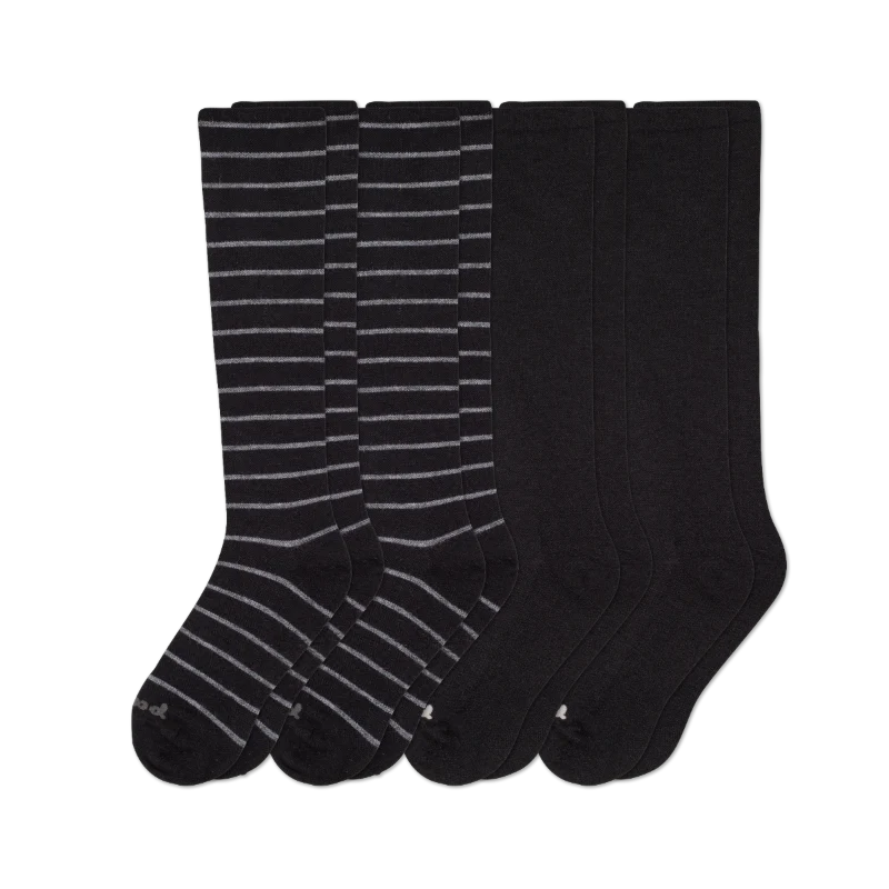 4 Pack - Men's Compression Socks