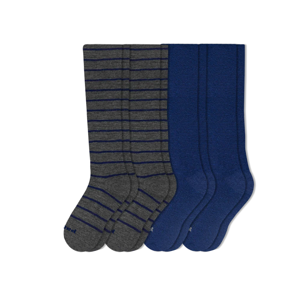4 Pack - Men's Compression Socks