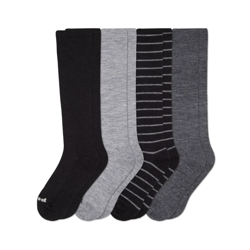 4 Pack - Men's Compression Socks