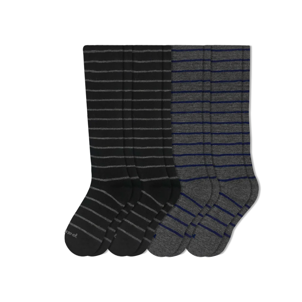 4 Pack - Men's Compression Socks