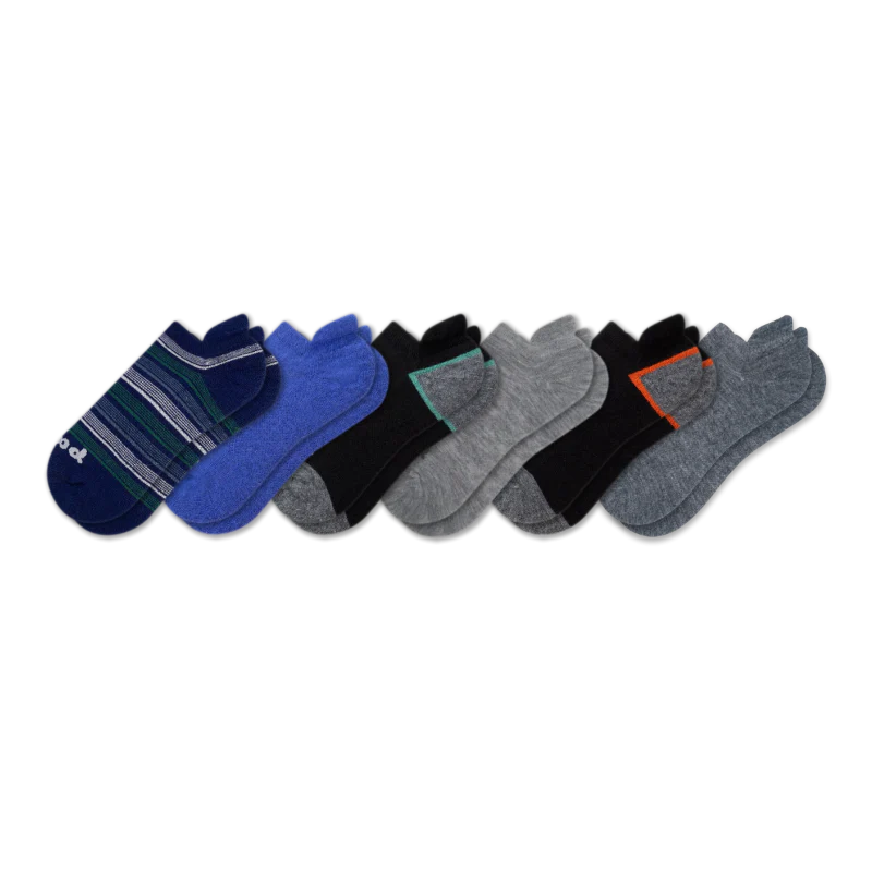 6 Pack - Men's Low Cut Pacas Socks 100 6 Pack - Men's Low Cut Pacas Socks