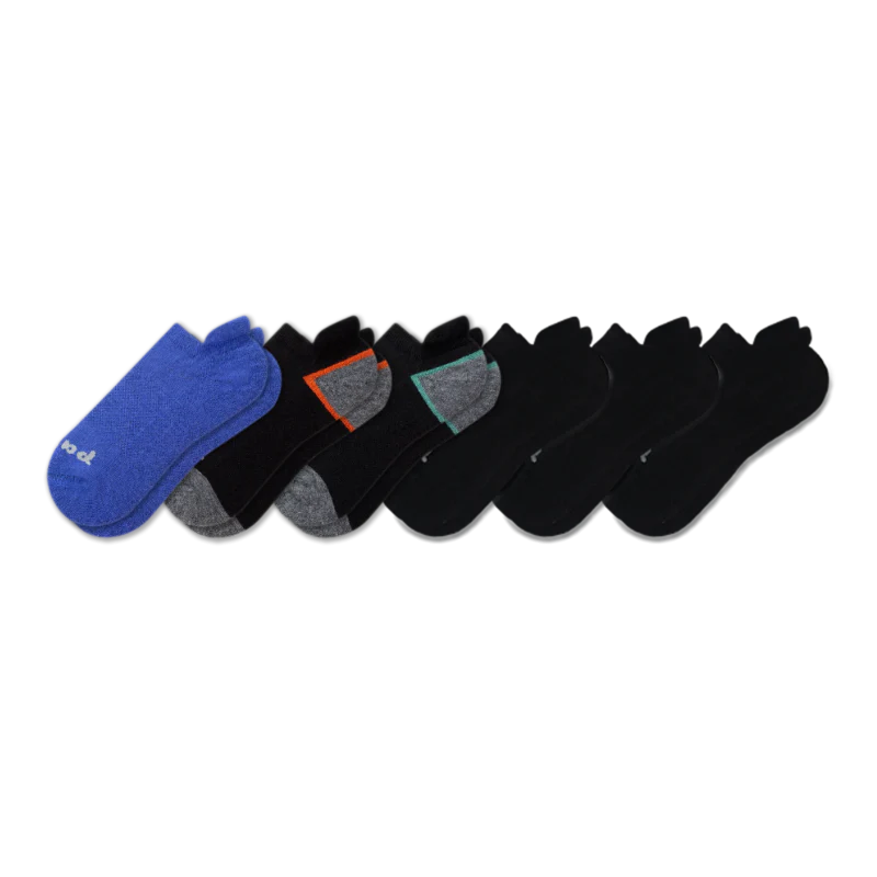 6 Pack - Men's Low Cut Pacas Socks 110 6 Pack - Men's Low Cut Pacas Socks