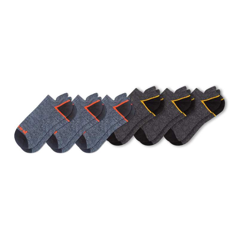 6 Pack - Men's Low Cut Pacas Socks 33 6 Pack - Men's Low Cut Pacas Socks