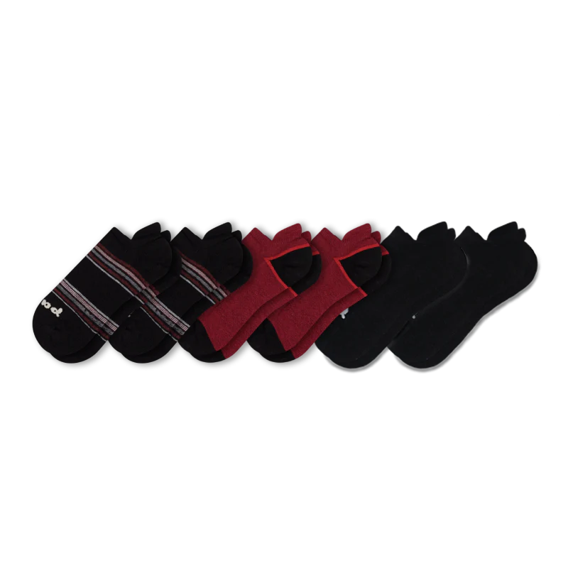 6 Pack - Men's Low Cut Pacas Socks 35 6 Pack - Men's Low Cut Pacas Socks