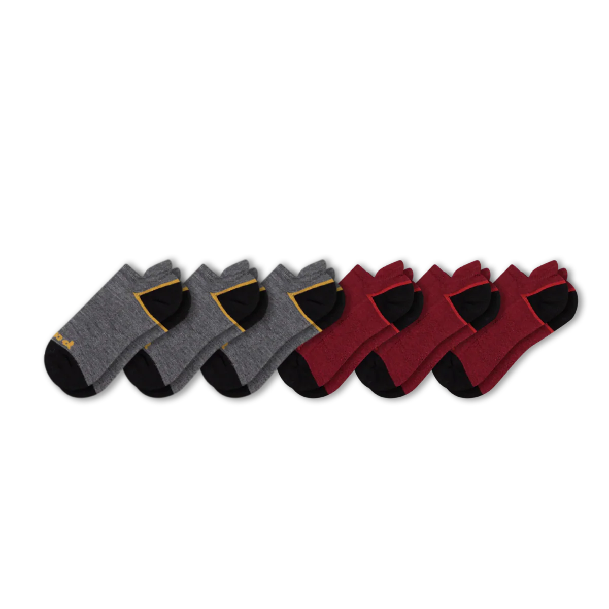 6 Pack - Men's Low Cut Pacas Socks 41 6 Pack - Men's Low Cut Pacas Socks