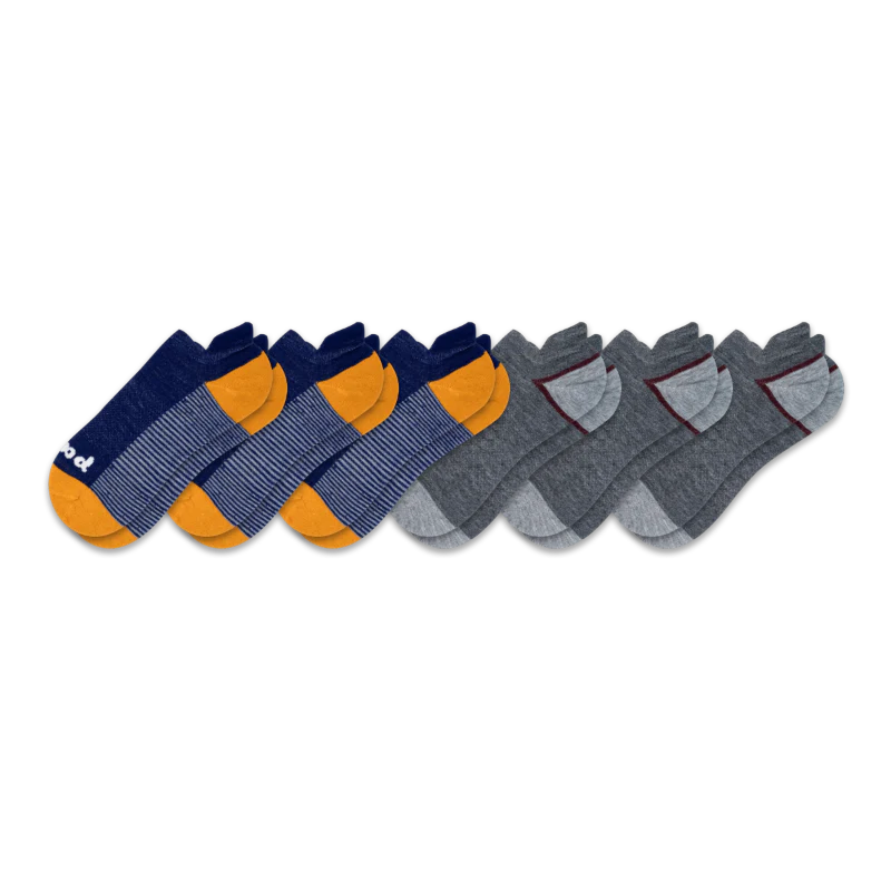 6 Pack - Men's Low Cut Pacas Socks 65 6 Pack - Men's Low Cut Pacas Socks