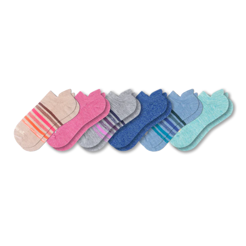 6 Pack - Women's Low Cut Pacas Socks 147 6 Pack - Women's Low Cut Pacas Socks