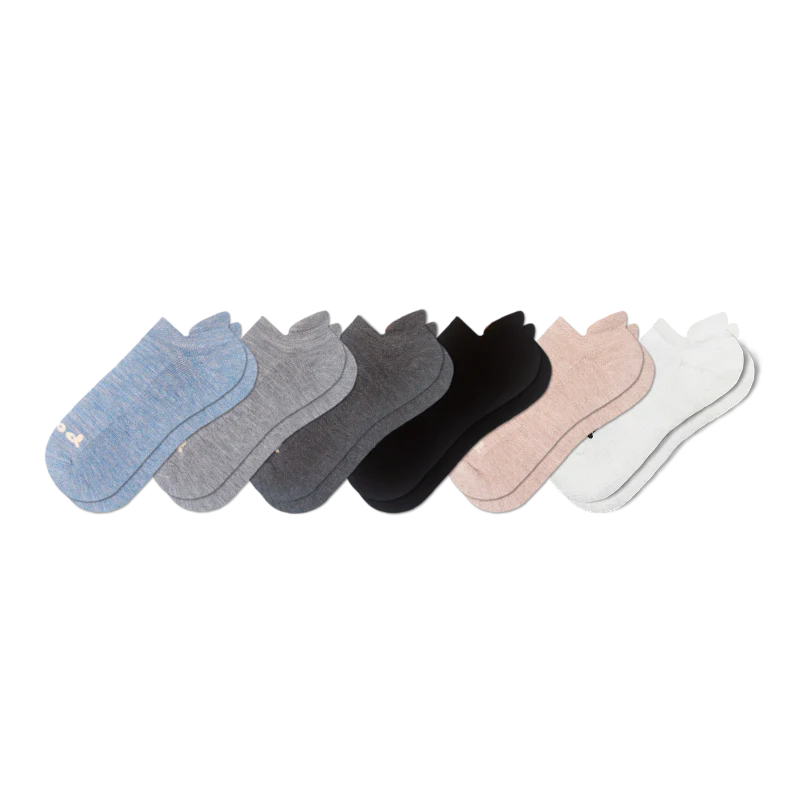 6 Pack - Women's Low Cut Pacas Socks 6 6 Pack - Women's Low Cut Pacas Socks